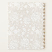 William Morris Floral Pattern in Sepia Planer (Rückseite)