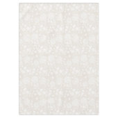 William Morris Floral Pattern in Sepia  Tischdecke (Vorderseite)