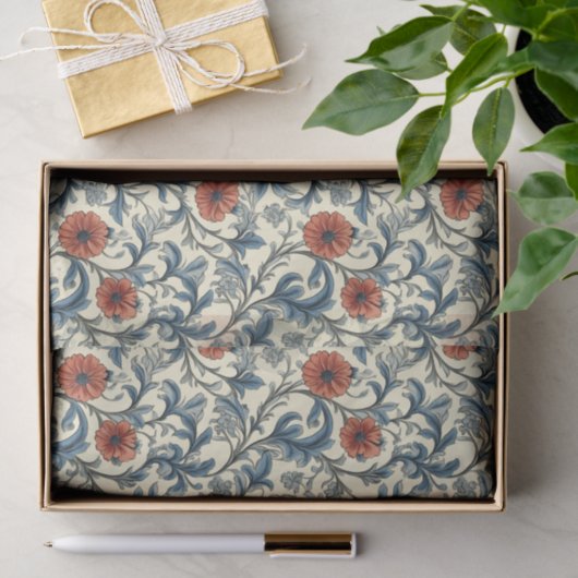William Morris Floral Pattern Seidenpapier (Geschenk)