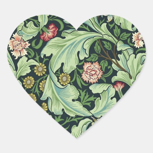 William Morris Floral Pattern Stickers (Vorderseite)