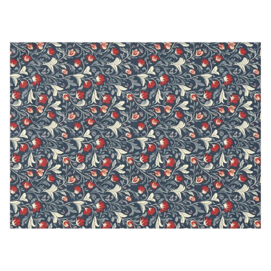 William Morris Floral Pattern Tischdecke (Vorderseite (Horizontal))