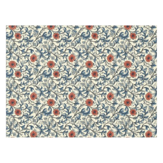 William Morris Floral Pattern Tischdecke (Vorderseite (Horizontal))