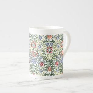 William Morris Floral Persisch Vintage-Muster Porzellantasse