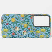 William Morris Floral Samsung Galaxy Hüllen Hülle (Linke Seite)