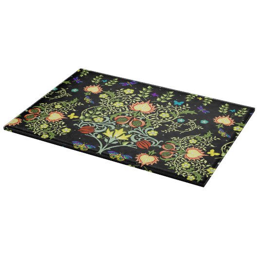 William Morris Floral Schneidebrett (Ecke)