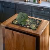 William Morris Floral Schneidebrett