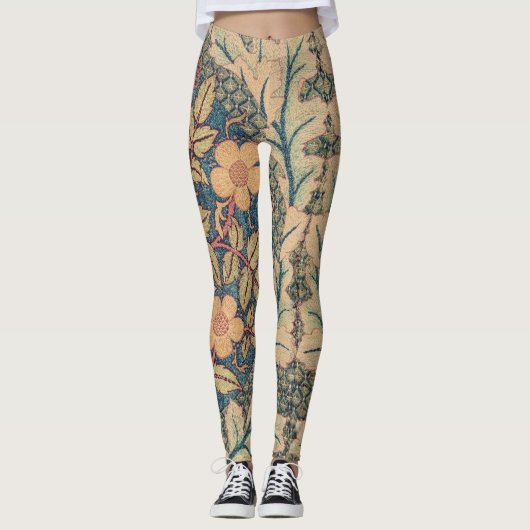 William Morris FLORAL TEXTILE DESIGS LEGGINGS (Vorderseite)