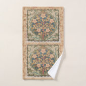 William * Morris Floral Tree Trellis A-2 Badhandtuch Set (Handtuch)