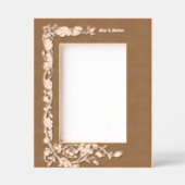 William Morris Floral Vine Kelmscott Border Geätzte Rahmen (Vorderseite)