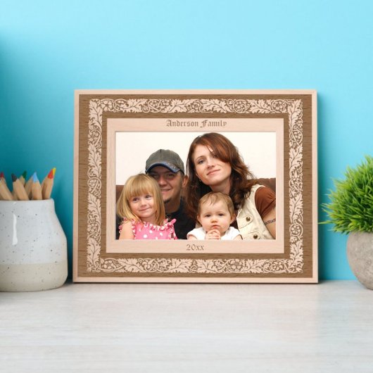 William Morris Floral Vine Kelmscott Border Geätzte Rahmen