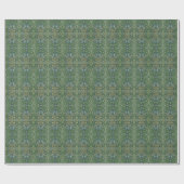 William Morris Floral Vintag Art Geschenkpapier (Flach)