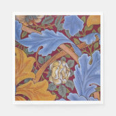 William Morris Floral Wallpaper Pattern Serviette (Vorderseite)