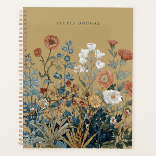 William Morris Floral Wildflower Vintage Planer