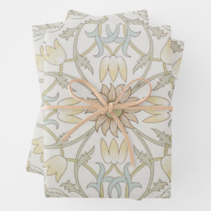 William Morris Floral Wrapping Paper Geschenkpapier Set