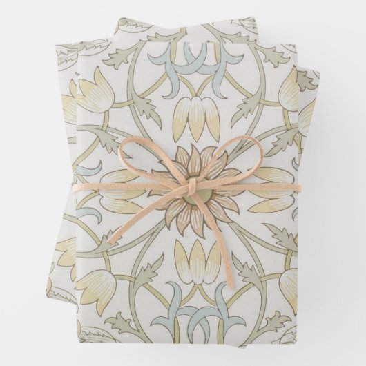 William Morris Floral Wrapping Paper Geschenkpapier Set (Beispiel)