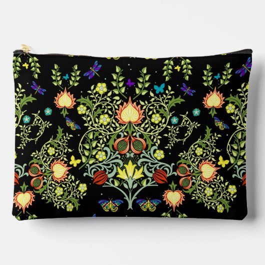 William Morris Floral Zubehörtasche (Vorderseite)