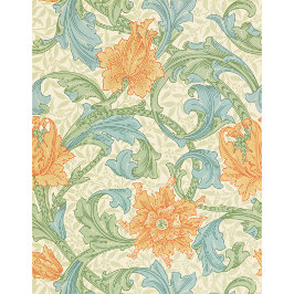 William Morris florale Tapete Single Stamm CC1136 Fotodruck