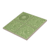William Morris Florales Blatt-Diaper-Muster Fliese (Seite)