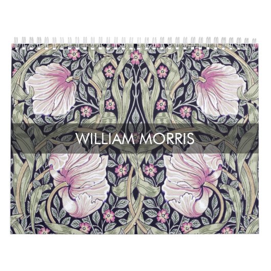 William Morris Florales Design Kalender (Titelbild)