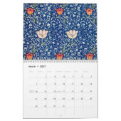 William Morris Florales Design Kalender (Mär 2027)