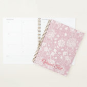 William Morris florales Muster in rosa Planer (Anzeige)
