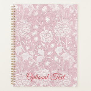 William Morris florales Muster in rosa Planer