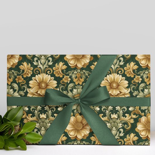 William Morris Florals Verlasst Weihnachtsmuster Geschenkpapier