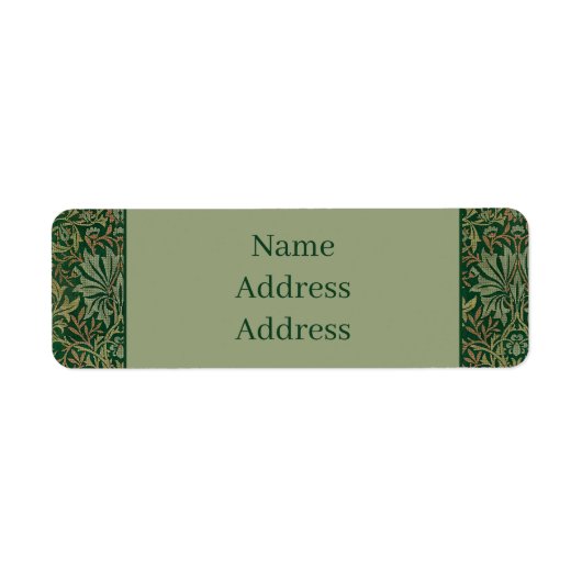 William Morris Flower Garden-Greens (Vorne)