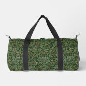 William Morris Flower Garden-Grün Duffle Bag (Vorderseite)