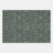 William Morris Flower Garden-Grün Geschenkpapier Set (Vorderseite 2)