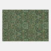 William Morris Flower Garden-Grün Geschenkpapier Set (Vorderseite)