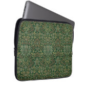 William Morris Flower Garden-Grün Laptopschutzhülle (Vorne Rechts)