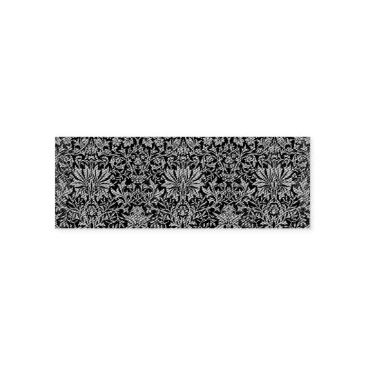 William Morris Flower Garden-Grün Permastempel (Design)