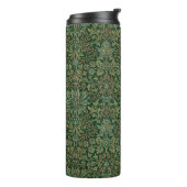William Morris Flower Garden-Grün Thermosbecher (Nach links gedreht)