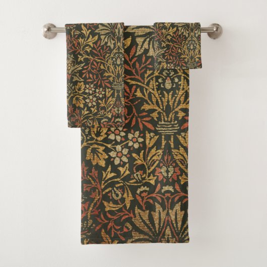 William Morris Flower Garden Tapestry Badhandtuch Set (Insitu)