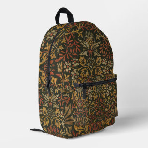 William Morris Flower Garden Tapestry Bedruckter Rucksack