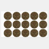 William Morris Flower Garden Tapestry Etiketten (Blatt)