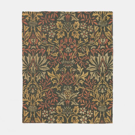 William Morris Flower Garden Tapestry Fleecedecke (Vorderseite)