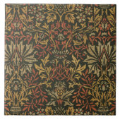 William Morris Flower Garden Tapestry Fliese (Vorderseite)