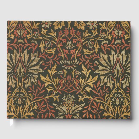 William Morris Flower Garden Tapestry Gästebuch (Vorderseite)