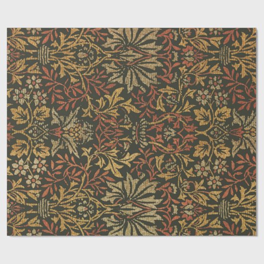 William Morris Flower Garden Tapestry Geschenkpapier (Flach)