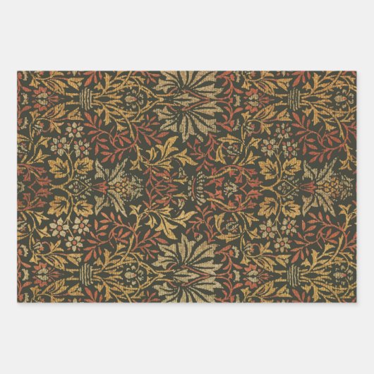 William Morris Flower Garden Tapestry Geschenkpapier Set (Vorderseite)