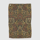 William Morris Flower Garden Tapestry Golfhandtuch (Vorderseite)
