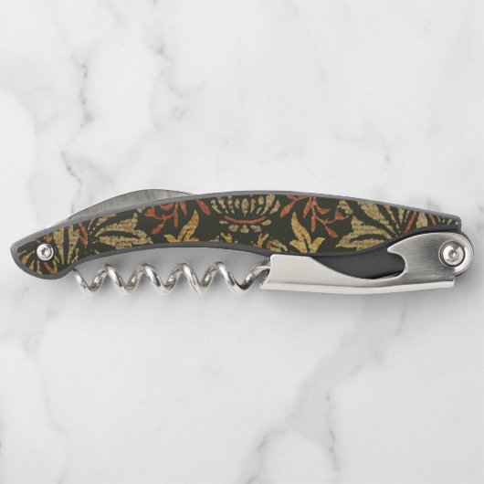 William Morris Flower Garden Tapestry Kellnermesser (Rückseite)