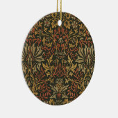 William Morris Flower Garden Tapestry Keramik Ornament (Rechts)