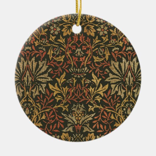 William Morris Flower Garden Tapestry Keramik Ornament (Vorne)