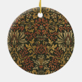 William Morris Flower Garden Tapestry Keramik Ornament (Hinten)