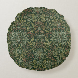 William Morris Flower Garden Tapestry Klassiker Rundes Kissen
