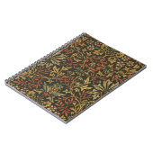 William Morris Flower Garden Tapestry Notizblock (Linke Seite)