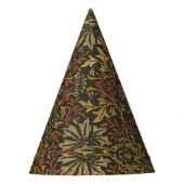 William Morris Flower Garden Tapestry Partyhütchen (Vorderseite)